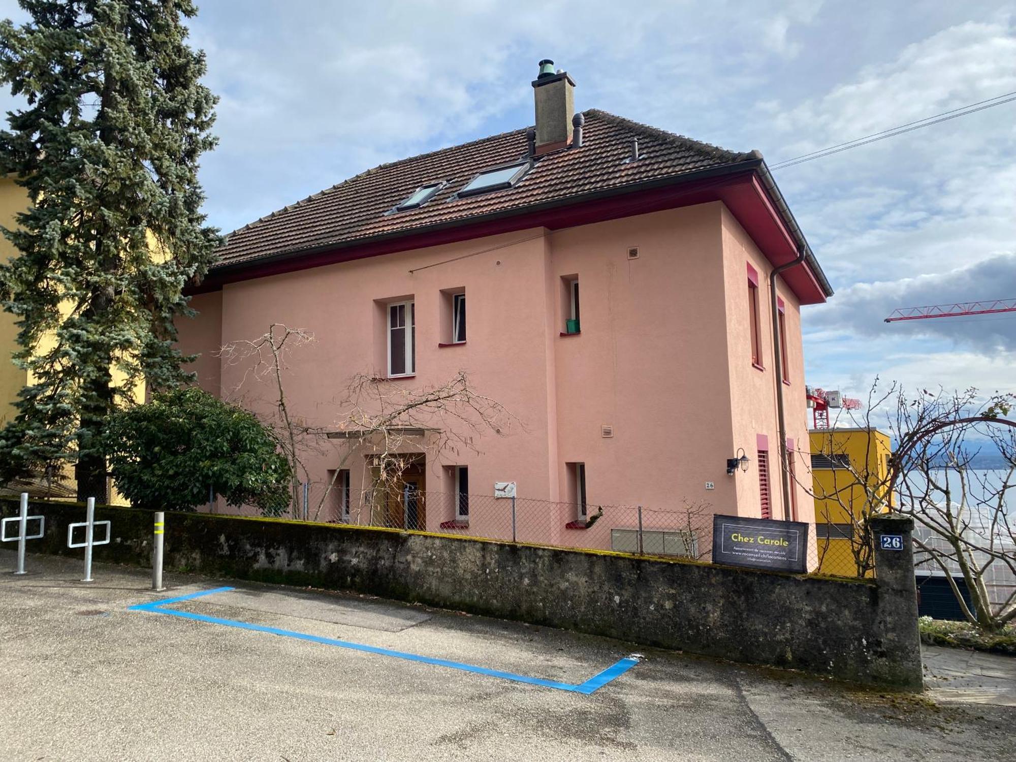 Appartamento Chez Carole Neuchâtel Esterno foto