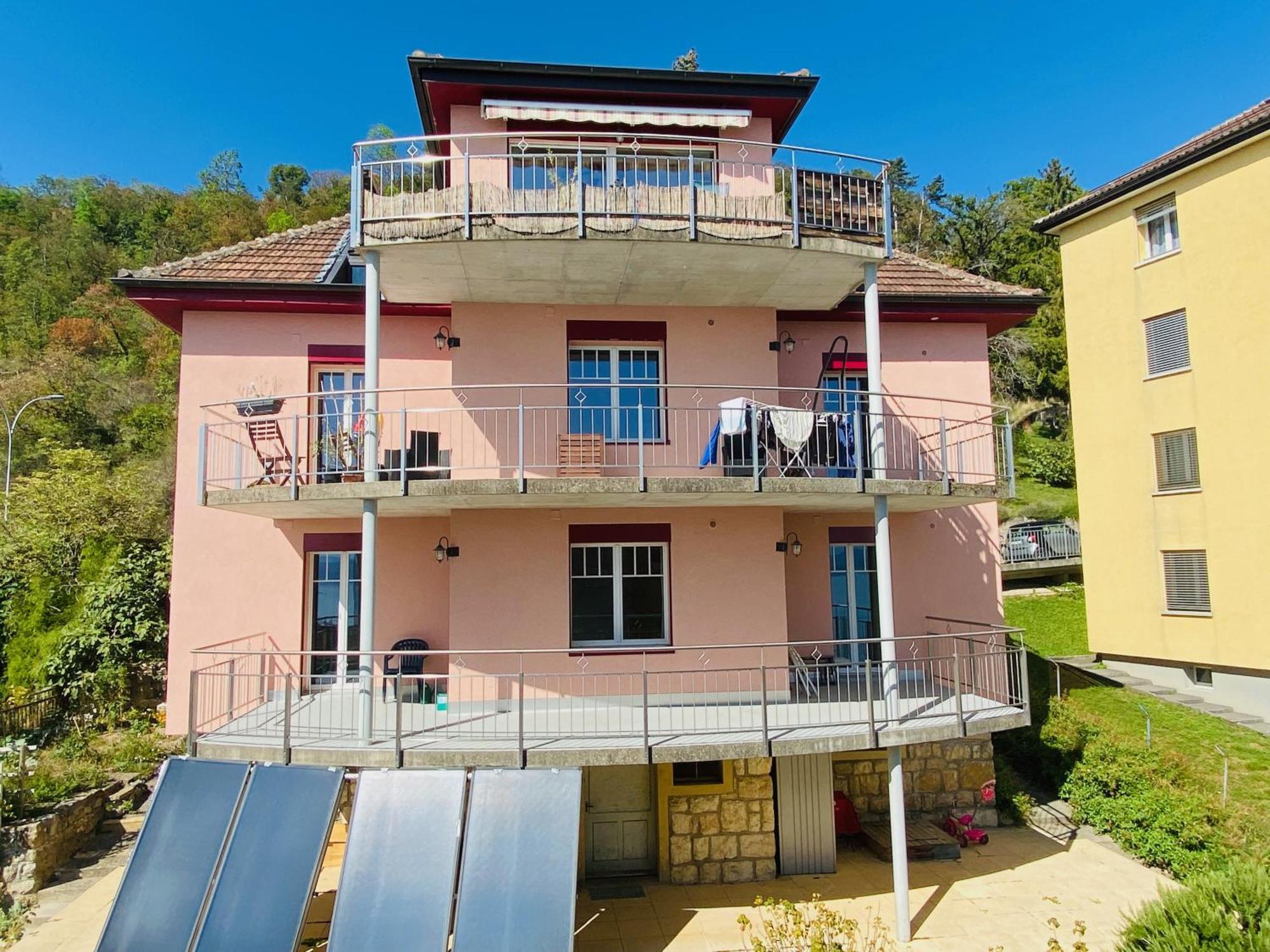 Appartamento Chez Carole Neuchâtel Esterno foto